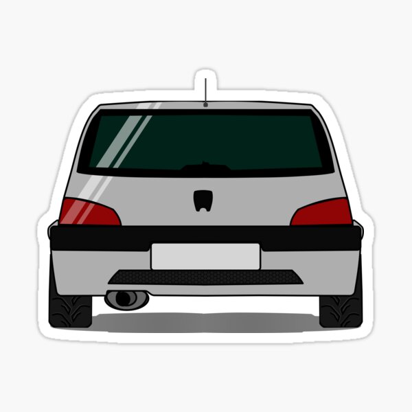 Autocollants stickers peugeot 106 rallye 1 - EPOQUEAUTO69