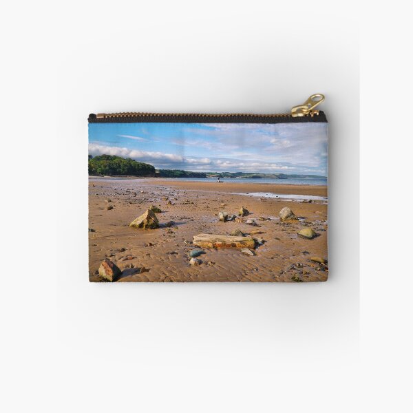Item preview, Evening Sunshine On Wet Beach - Coastal Scenery - Saundersfoot designed and sold by Harmony Of The Mind.
