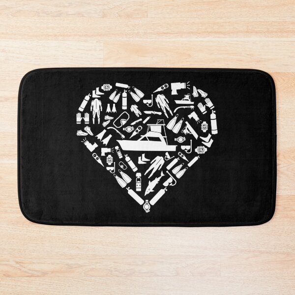 Item preview, I Love Scuba Diving | Divers Heart Sea Snorkeling designed and sold by anziehend.