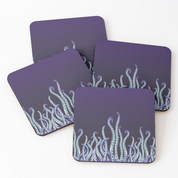 Item preview, Tentacles - Dark Purple designed and sold by Anguru.