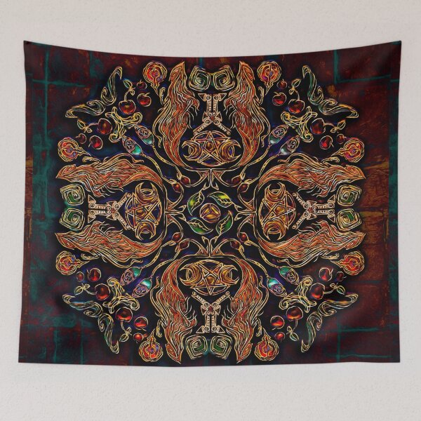 Item preview, Mandala 15l Nymphs designed and sold by extramuros-cf.