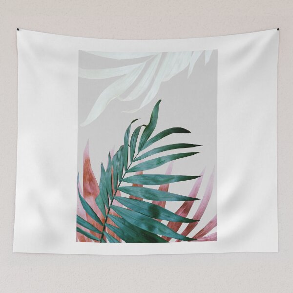 Item preview, Botanical Plant Leaves in Red and Green designed and sold by PrintsProject.