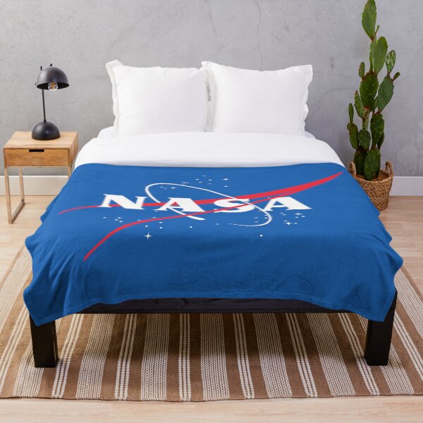 Classic NASA Logo Throw Blanket