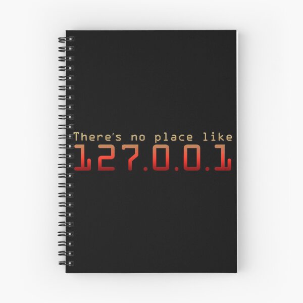 Item preview, THERES NO PLACE LIKE HOME 127.0.0.1  designed and sold by FiveCounty.