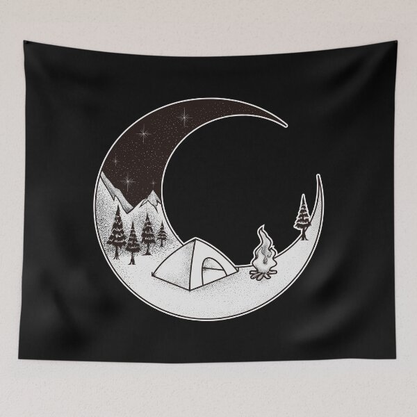 Item preview, Camping Night | Outdoor Nature Starry Sky designed and sold by anziehend.