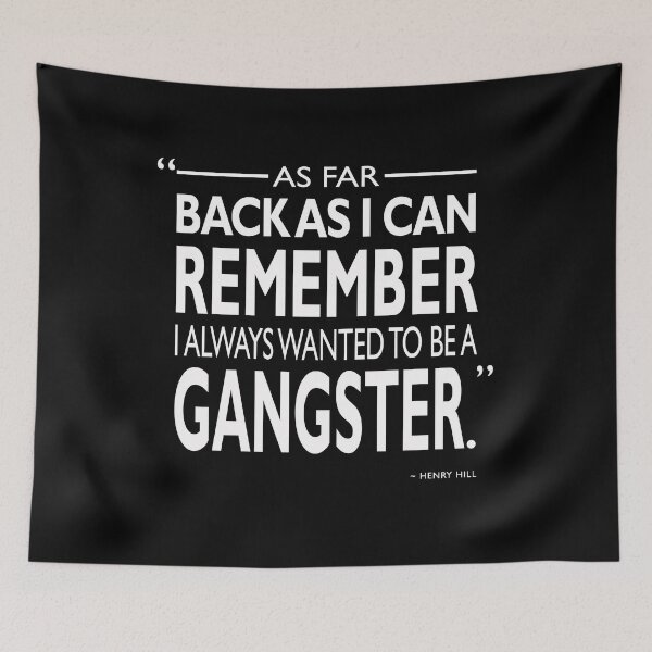 Item preview, I Always Wanted To Be A Gangster designed and sold by rogue-design.