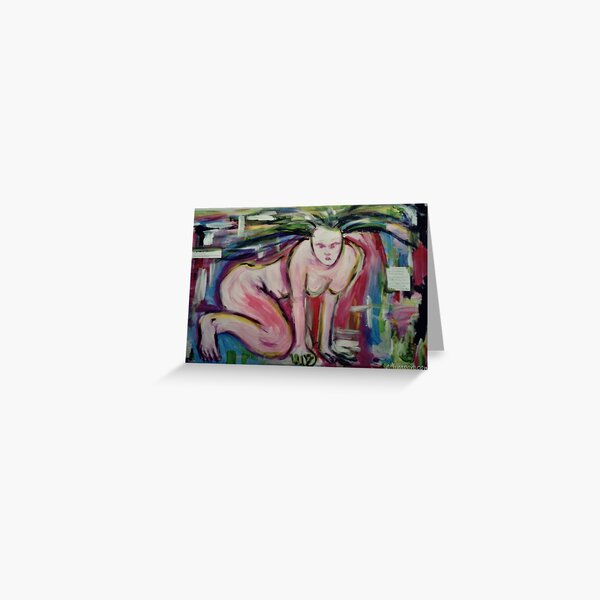 Tigergirl Greeting Card