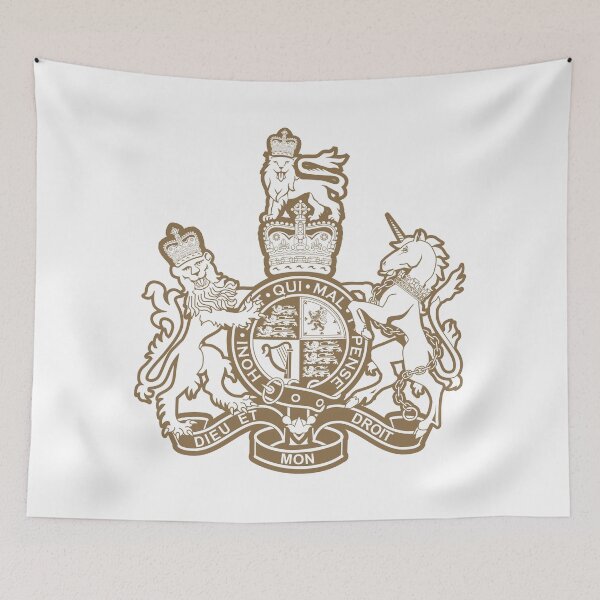 Item preview, BRITISH ROYAL COAT OF ARMS designed and sold by WOOFANG.