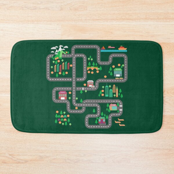 Item preview, Play mat Road Map, Racing Car Play Mat Funny Fathers Day gift  designed and sold by alenaz.
