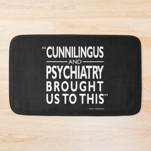 Item preview, Cunnilingus and Psychiatry designed and sold by rogue-design.