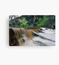 Marne River ford Canvas Print