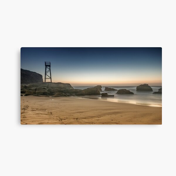 Redhead Beach Shark Tower Canvas Print