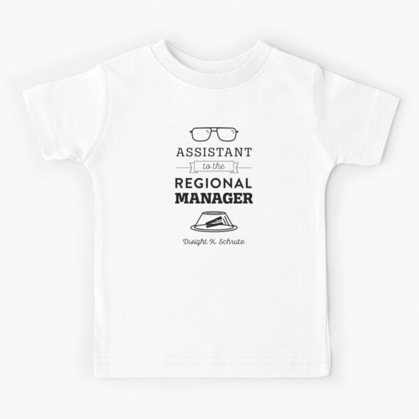 The Office Dunder Mifflin - Assistant to the Regional Manager Kids T-Shirt
