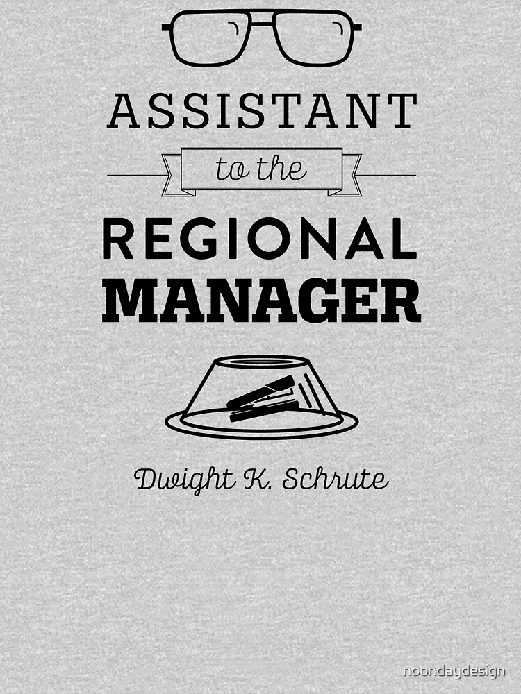 The Office Dunder Mifflin - Assistant to the Regional Manager by noondaydesign