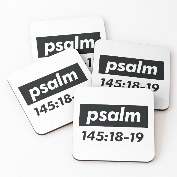 Item preview, Psalm 145:18-19  He Hears Their Cry And Saves Them. Quote The Bible designed and sold by ProjectX23.