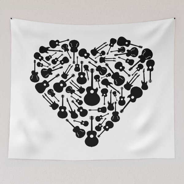 Item preview, I Love Guitars | Music Instrument Guitarist designed and sold by anziehend.