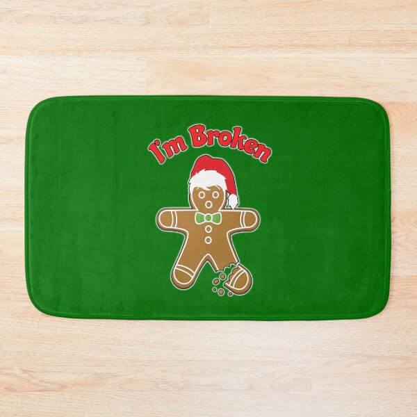 Item preview, I'm Broken Gingerbread man Emo Funny Christmas  designed and sold by funnytshirtemp.