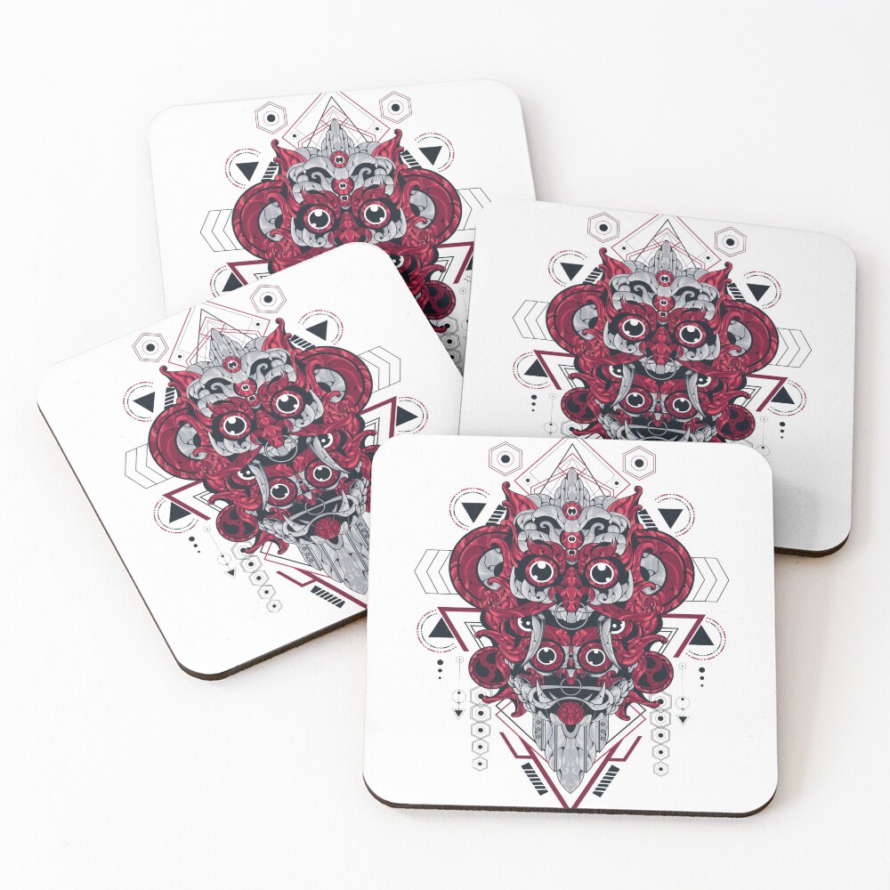 Aperçu de l'œuvre Dessous de verre (lot de 4) créée et vendue par Syndicate-std.