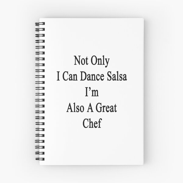 Item preview, Not Only I Can Dance Salsa I'm Also A Great Chef  designed and sold by supernova23.