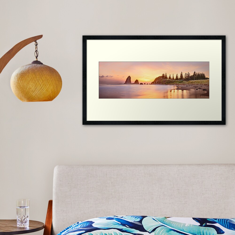 Glasshouse Rocks, Narooma, New South Wales, Australia Framed Art Print