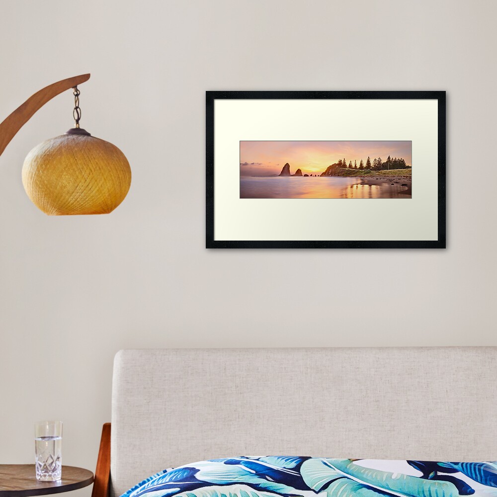 Glasshouse Rocks, Narooma, New South Wales, Australia Framed Art Print