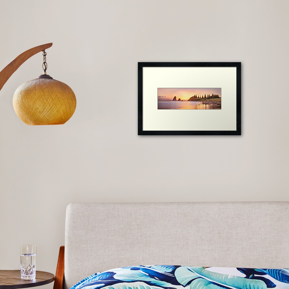 Glasshouse Rocks, Narooma, New South Wales, Australia Framed Art Print
