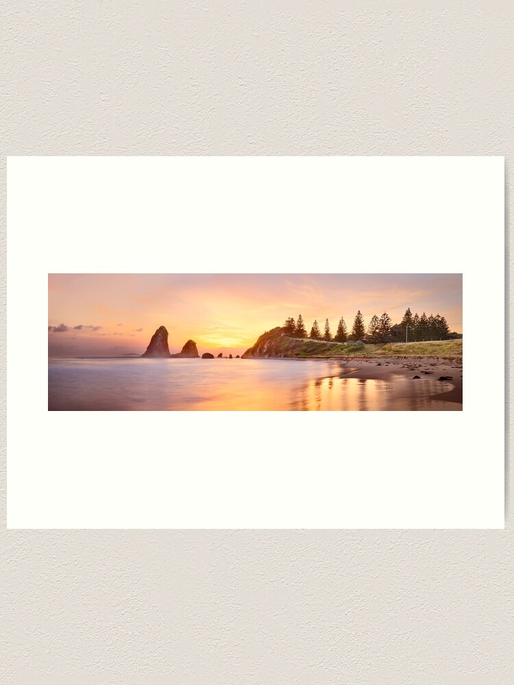 Alternate view of Glasshouse Rocks, Narooma, New South Wales, Australia Art Print