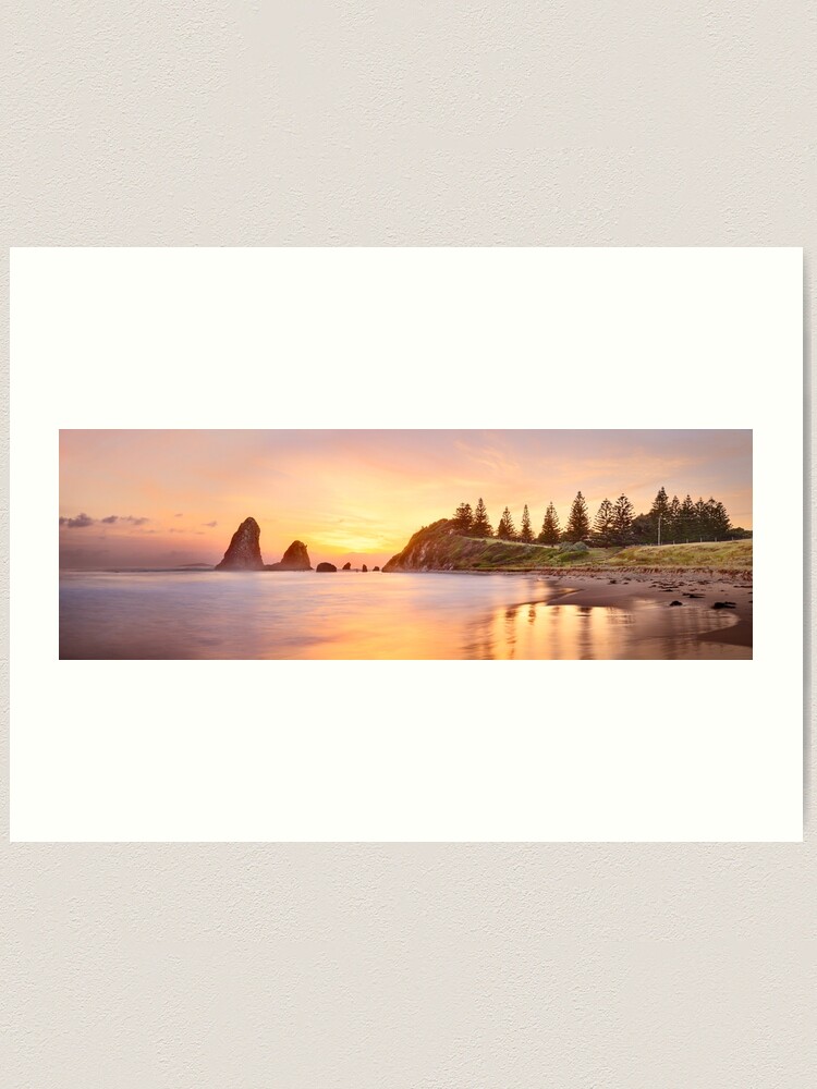 Alternate view of Glasshouse Rocks, Narooma, New South Wales, Australia Art Print
