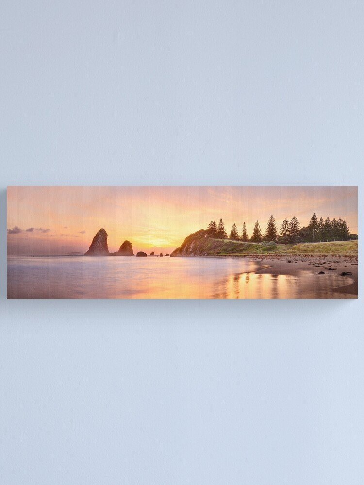 Alternate view of Glasshouse Rocks, Narooma, New South Wales, Australia Canvas Print