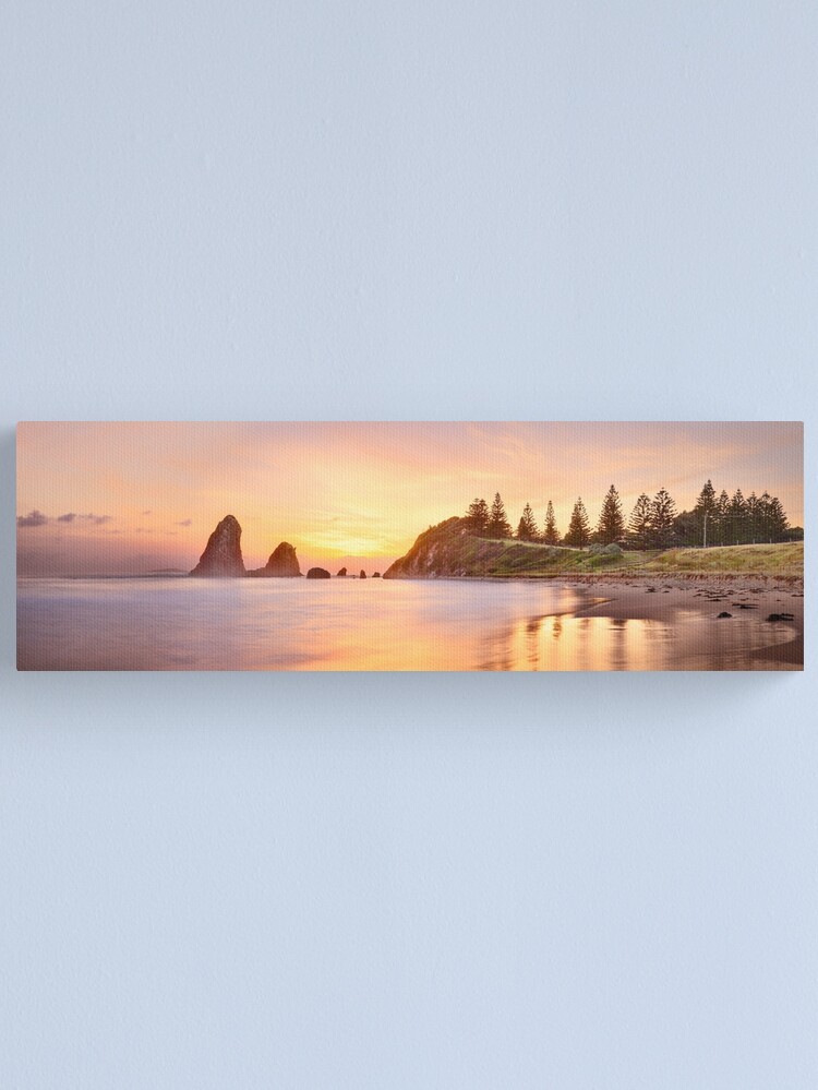 Alternate view of Glasshouse Rocks, Narooma, New South Wales, Australia Canvas Print