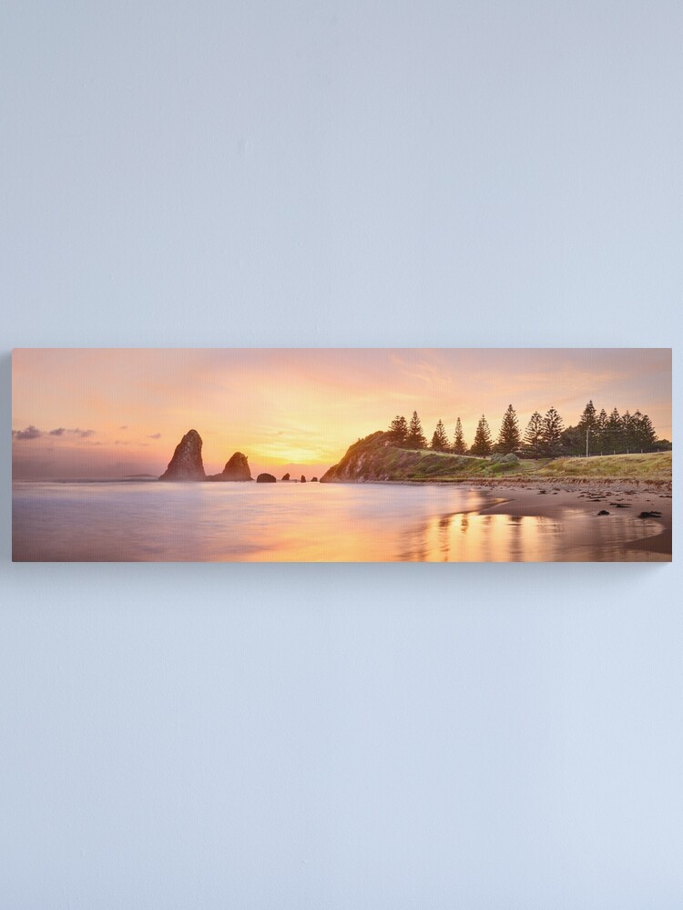 Alternate view of Glasshouse Rocks, Narooma, New South Wales, Australia Canvas Print