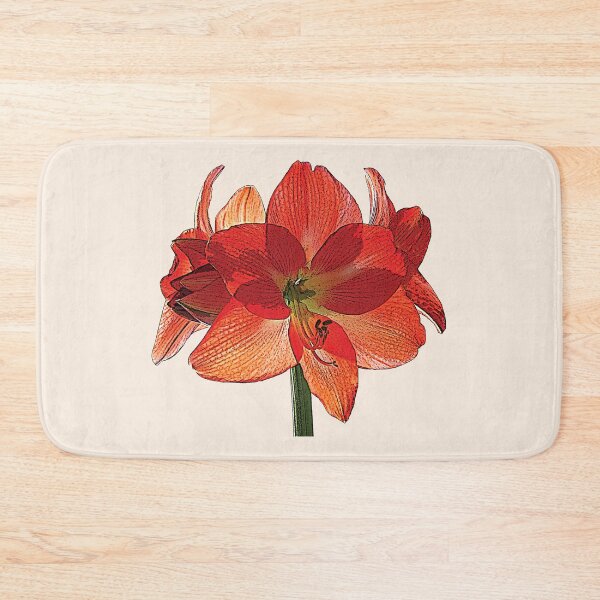 Item preview, Orange Hippeastrum Amaryllis designed and sold by Susan Savad.