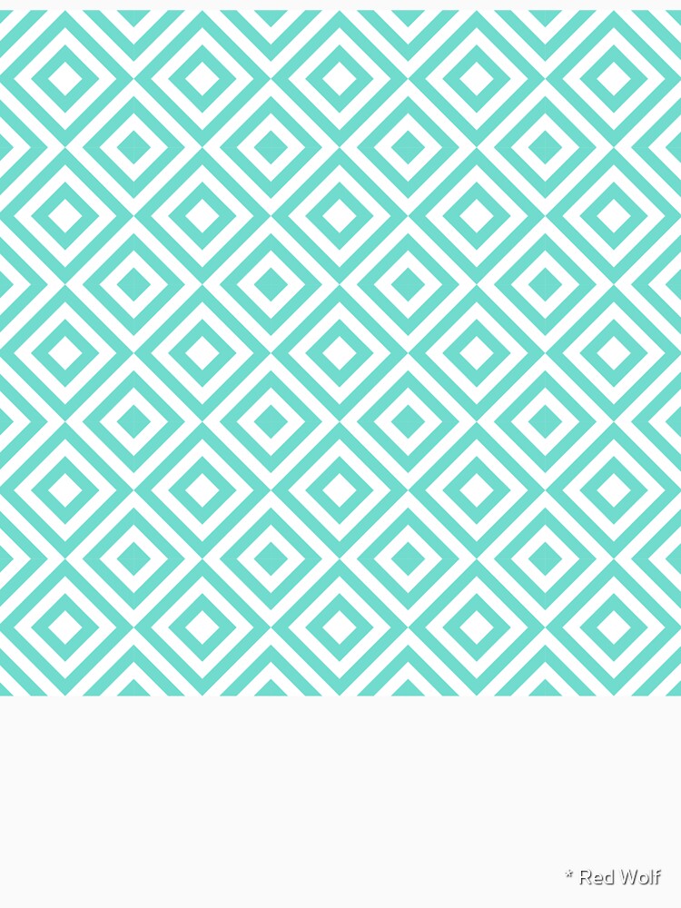 Geometric Pattern: Diamond Strobe: Blue by redwolfoz