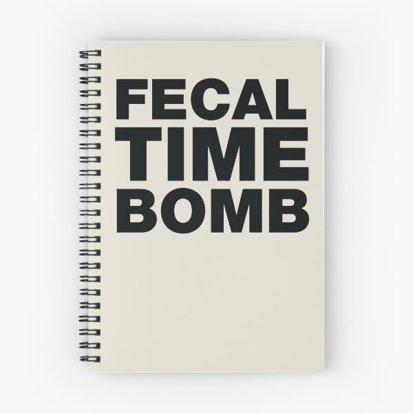 Item preview, Fecal Time Bomb - Black designed and sold by Anguru.