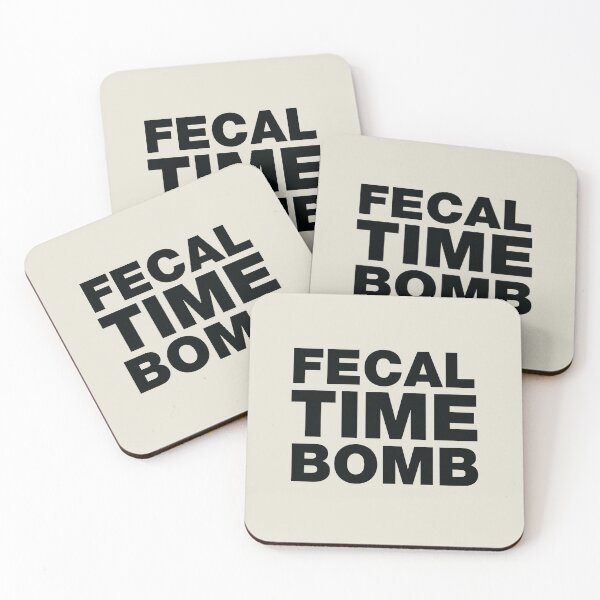 Item preview, Fecal Time Bomb - Black designed and sold by Anguru.