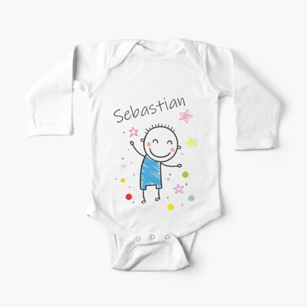 Sebastian Name Kids Babies Clothes Redbubble