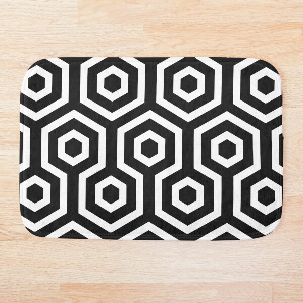 Mono Hexagonal Bath Mat