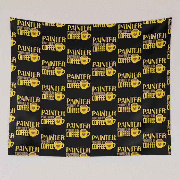 Item preview, Painter powered by coffee designed and sold by jazzydevil.