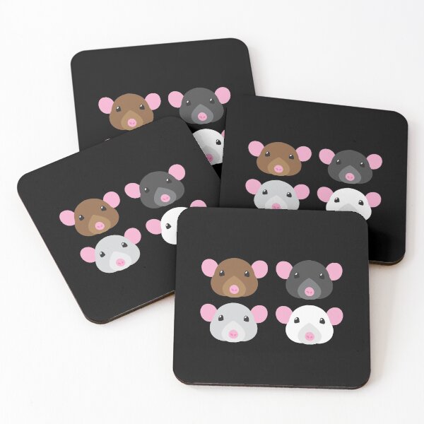Item preview, Four mice rats designed and sold by jazzydevil.