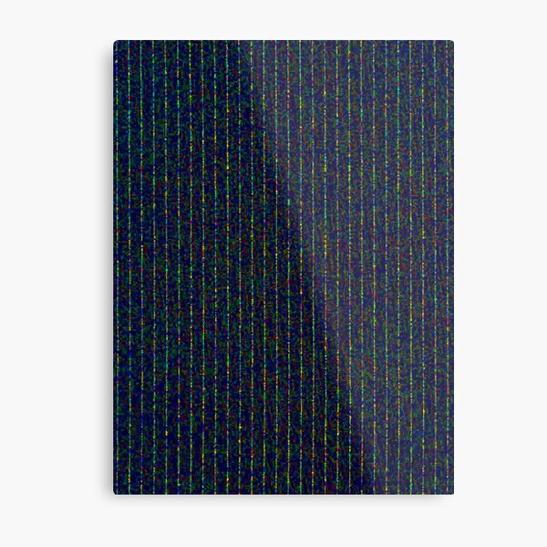 dotty pinstripe Metal Print