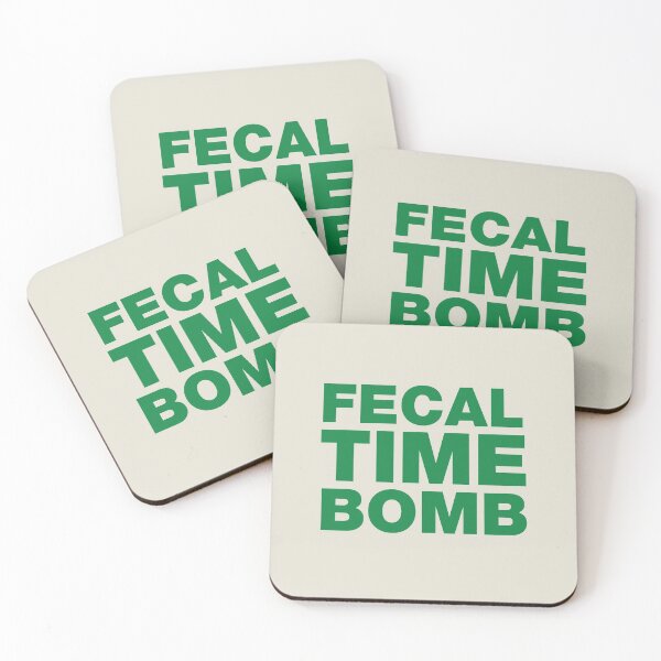 Item preview, Fecal Time Bomb - Green designed and sold by Anguru.