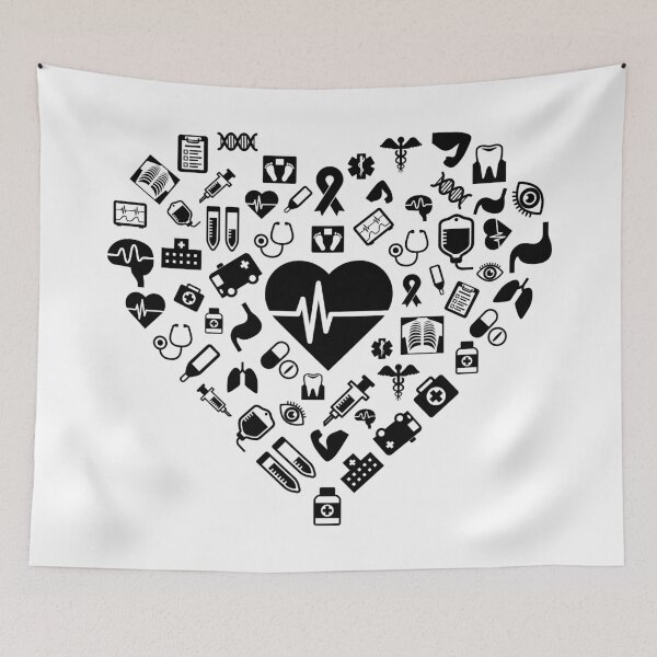 Item preview, I Love First Aid | Doctor Nurse Heart Hospital designed and sold by anziehend.