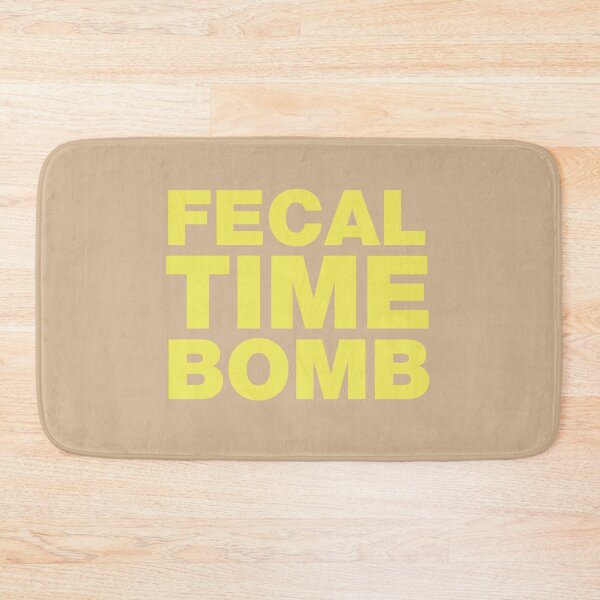 Item preview, Fecal Time Bomb - Yellow designed and sold by Anguru.