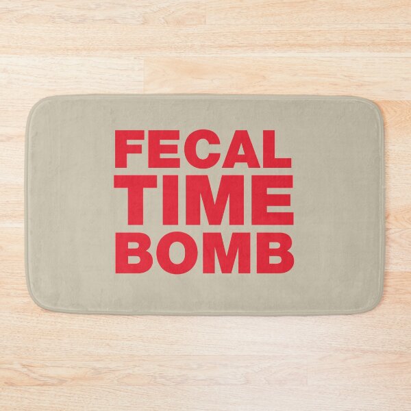 Item preview, Fecal Time Bomb - Red designed and sold by Anguru.