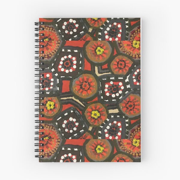 Item preview, Aboriginal dot art - orange  gem designed and sold by Melchime.