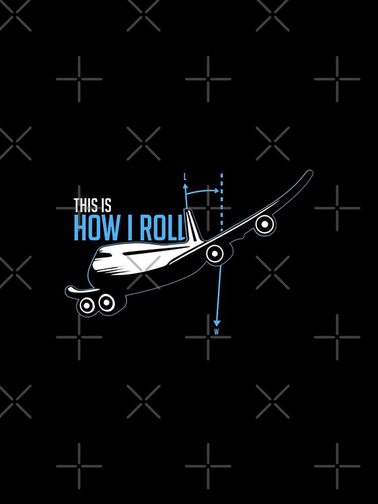 This Is How I Roll Pilot Flying Plane Iphone Case And Cover By