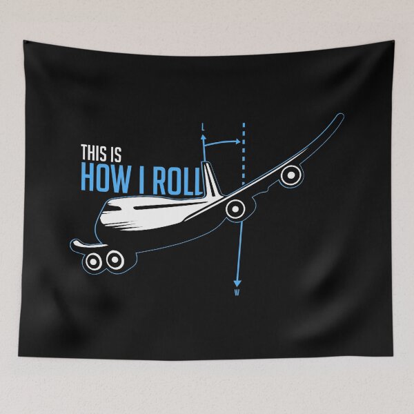 Item preview, This Is How I Roll | Pilot Flying Plane designed and sold by anziehend.