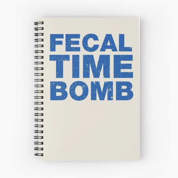 Item preview, Fecal Time Bomb - Blue - Distressed designed and sold by Anguru.
