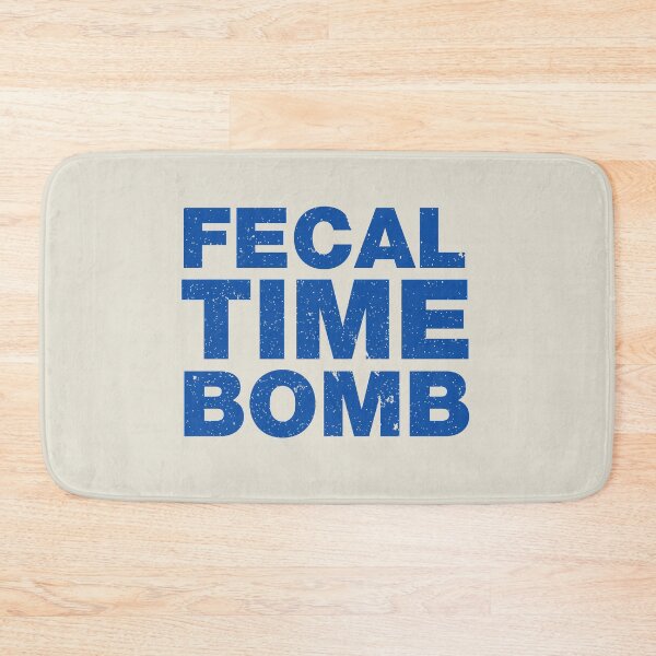Item preview, Fecal Time Bomb - Blue - Distressed designed and sold by Anguru.