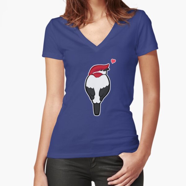 Fitted V-Neck T-Shirt